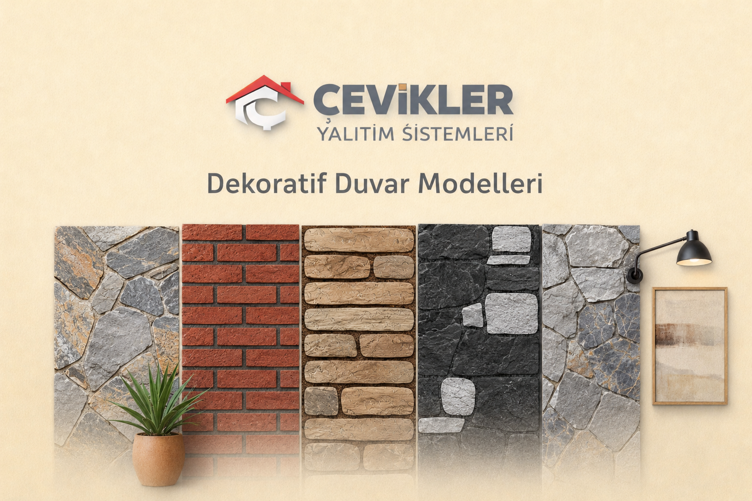 Dekoratif duvar modelleri